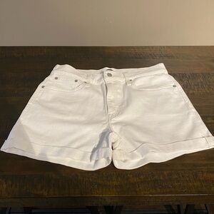 J Crew White Shorts Size 28. Excellent condition